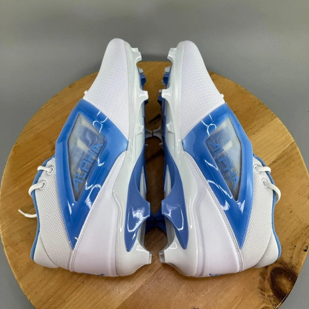 Jordan Alpha Menace Pro 4 PE Mens Size 14.5 UNC North Carolina Football Cleats